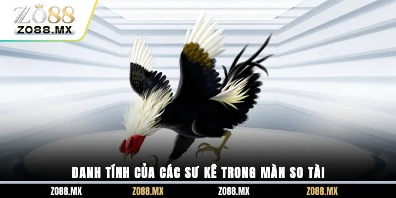 Danh tính của các sư kê trong màn so tài